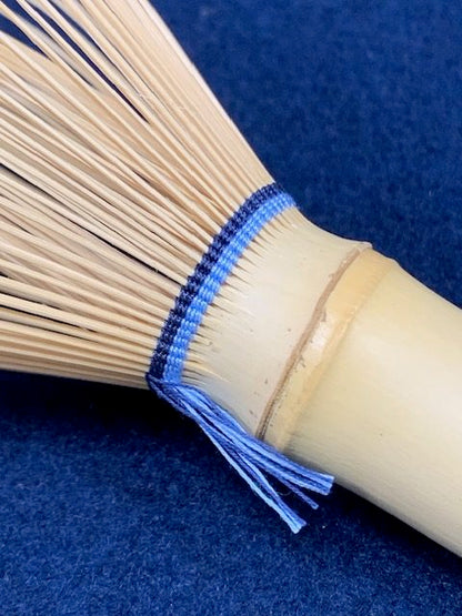 Matcha Tea Whisk (Chasen) (Blue Thread) — Takayama Chasen