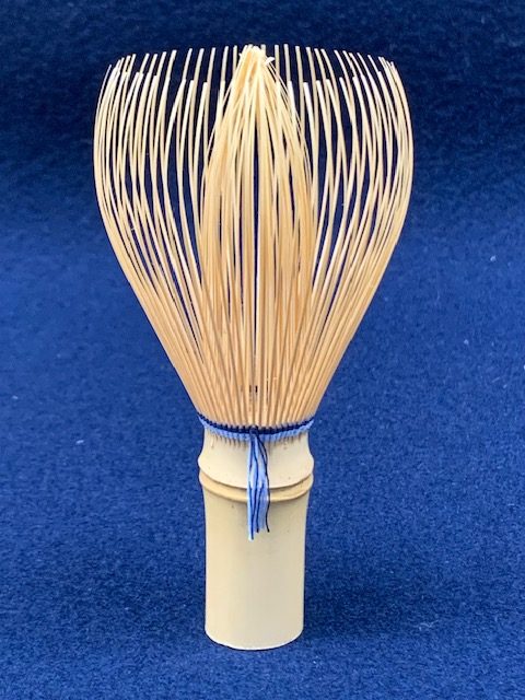 Matcha Tea Whisk (Chasen) (Blue Thread) — Takayama Chasen