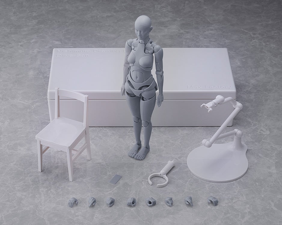 Max Factory Nishimura Style Drawing Doll Olive Flesh (Completed)