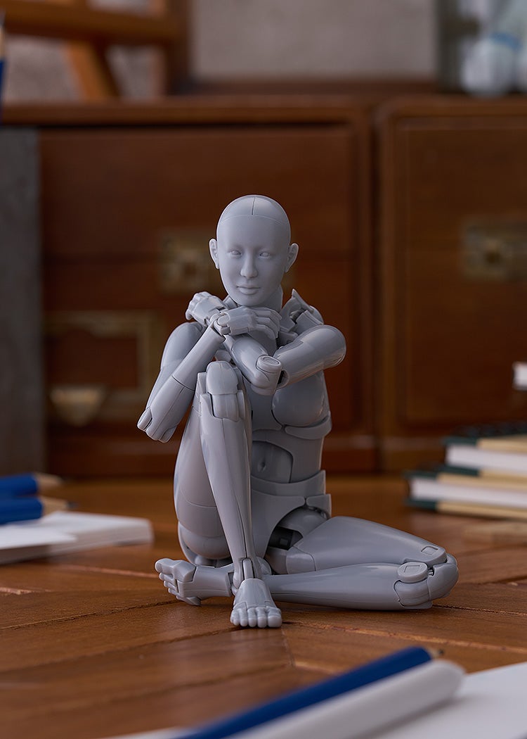 Max Factory Nishimura Style Drawing Doll Olive Gray (Completed)