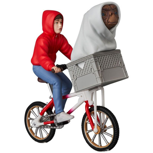 Medicom Toy UDF No.801 E.T. & Elliott w/ Bicycle (Completed) (E.T. the Extra-Terrestrial)