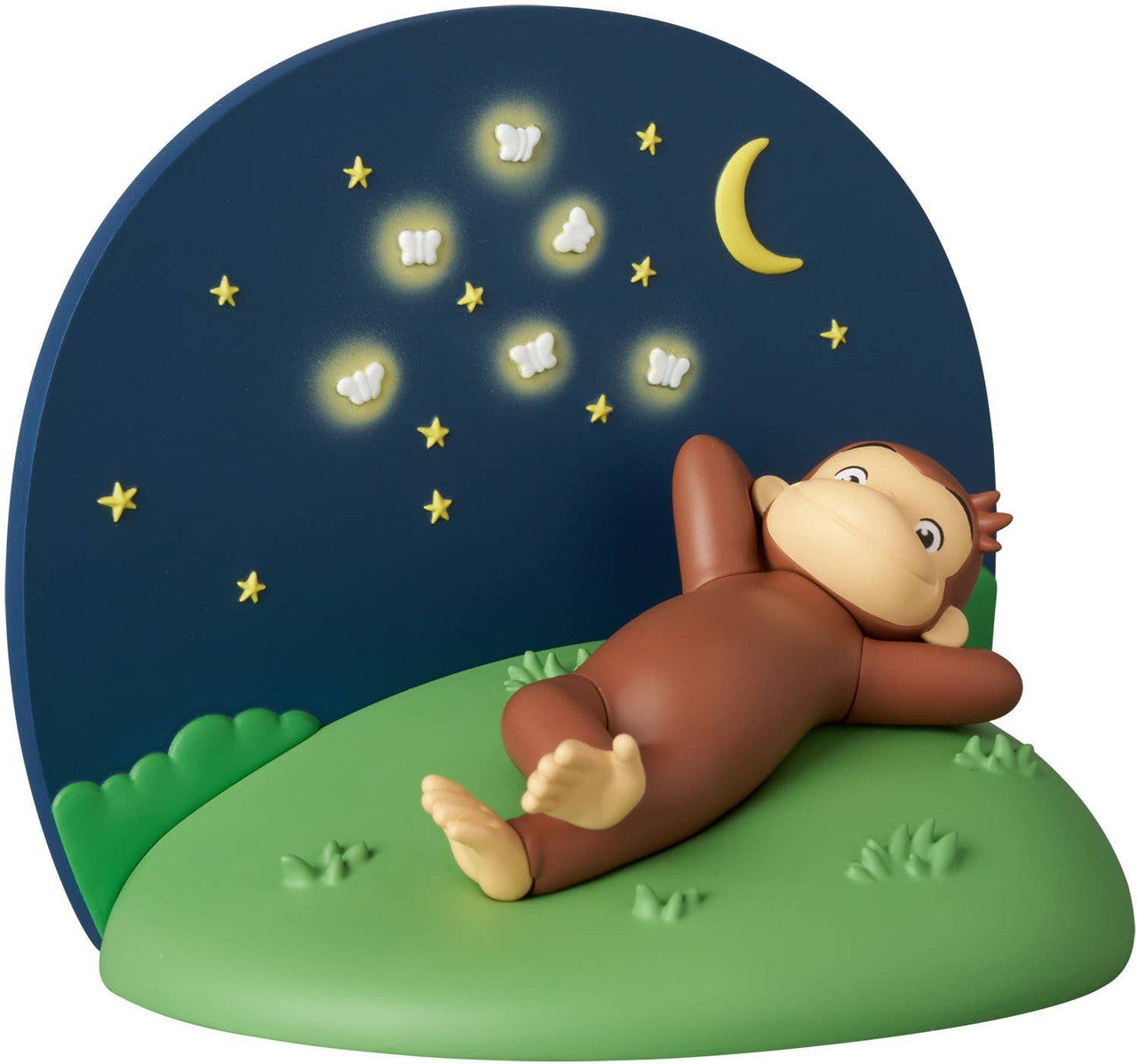 Medicom Toy UDF No.954 Curious George Curious George Lie Sprawled (Completed) (Curious George)