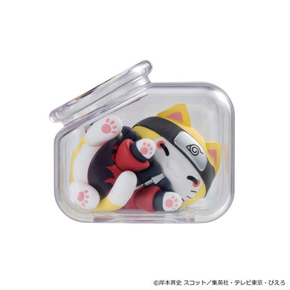MEGA CAT PROJECT NARUTO SHIPPUDEN Oyasumi Nyaruto! Atsumare Akatsuki Hen Part 1 (Set of 8) - MegaHouse