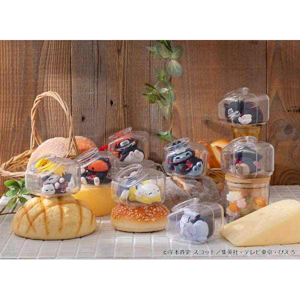 MEGA CAT PROJECT NARUTO: Shippuden Oyasumi Nyaruto! Gather, 'Akatsuki' Arc Part 2 (Set of 8) - MegaHouse