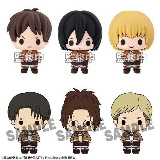 MegaHouse Chokorin Collection Attack on Titan (Set of 6) (Figure) (Attack on Titan)