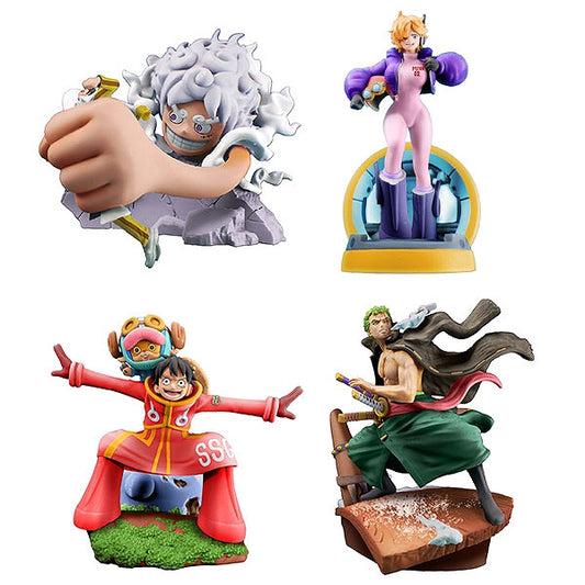 MegaHouse Logbox Re Birth Egghead Arc (Set of 4) (One Piece)