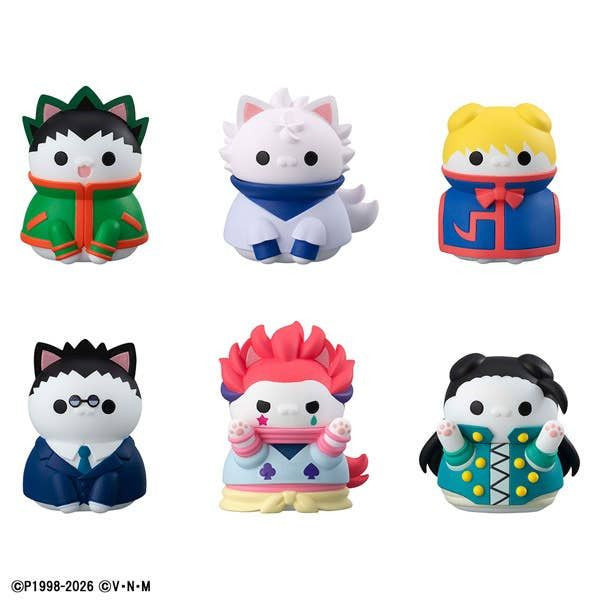 MegaHouse MEGA CAT PROJECT HUNTER x HUNTER NYANTER x NYANTER HUNTER x CAT (Set of 8) (Figure) (Hunter x Hunter)