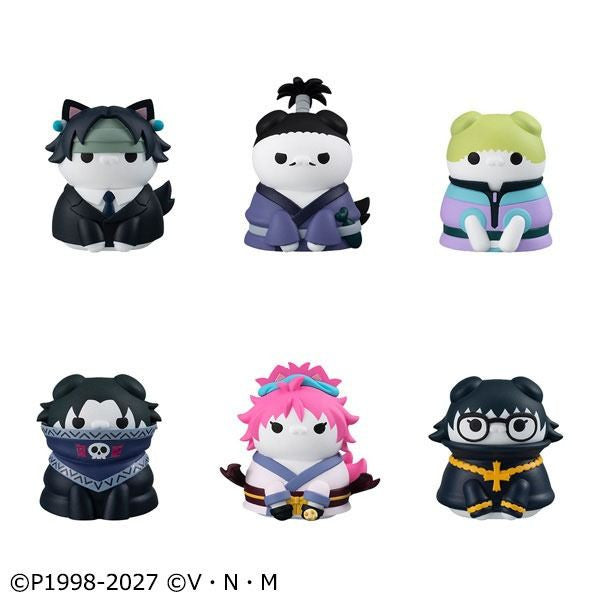 MegaHouse MEGA CAT PROJECT Hunter x Hunter NYANTER x NYANTER The Phantom Troupe x CAT (Set of 8) (Figure) (Hunter x Hunter)