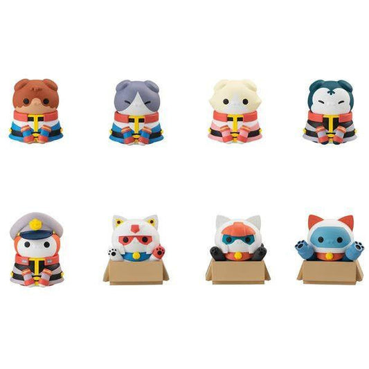 MegaHouse Mega Cat Project Mobile Suit Gundam 'Mobile Suit Nyandam' E.F.S.F. Nya! (Set of 8) (Figure) (Mobile Suit Gundam)