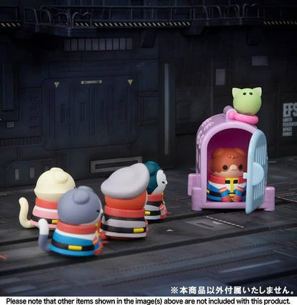 MegaHouse Mega Cat Project Mobile Suit Gundam 'Mobile Suit Nyandam' E.F.S.F. Nya! (Set of 8) (Figure) (Mobile Suit Gundam)
