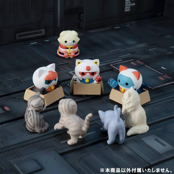 MegaHouse Mega Cat Project Mobile Suit Gundam 'Mobile Suit Nyandam' E.F.S.F. Nya! (Set of 8) (Figure) (Mobile Suit Gundam)