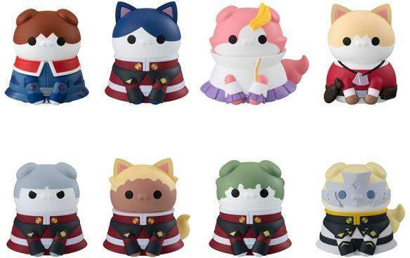 MegaHouse Mega Cat Project Mobile Suit Gundam SEED 'Mobile Suit Nyandam SEED' Itsuwari no Nyanko (Set of 8) (Figure) (Mobile Suit Gundam)