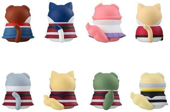 MegaHouse Mega Cat Project Mobile Suit Gundam SEED 'Mobile Suit Nyandam SEED' Itsuwari no Nyanko (Set of 8) (Figure) (Mobile Suit Gundam)