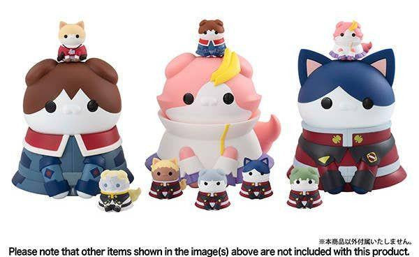 MegaHouse Mega Cat Project Mobile Suit Gundam SEED 'Mobile Suit Nyandam SEED' Itsuwari no Nyanko (Set of 8) (Figure) (Mobile Suit Gundam)