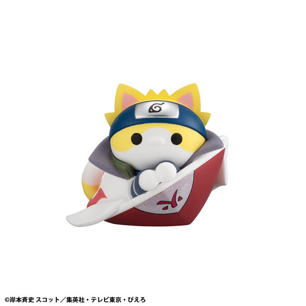 MegaHouse Mega Cat Project Naruto: Shippuden 'Nyaruto! Master and Disciple, Bonds Ver.' (Set of 8) (Figure) (Naruto)