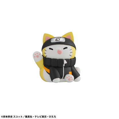 MegaHouse Mega Cat Project Naruto: Shippuden 'Nyaruto! Master and Disciple, Bonds Ver.' (Set of 8) (Figure) (Naruto)