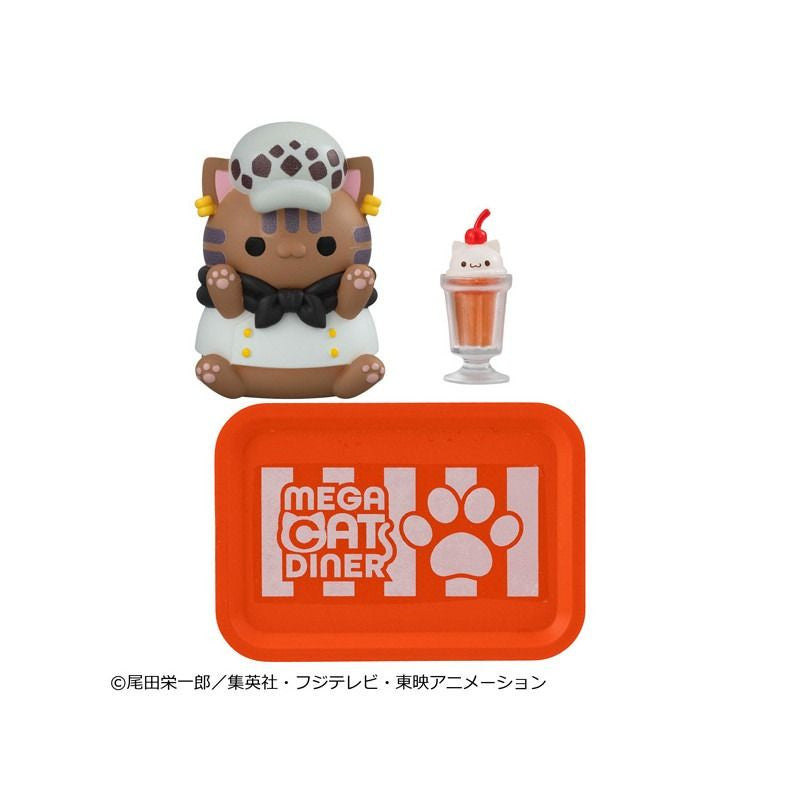 MegaHouse MEGA CAT PROJECT One Piece Nyan Piece Nya-n! DINER! (Set of 6) (Figure) (One Piece)