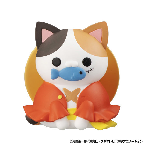 MegaHouse Mega Cat Project One Piece 'Nyan Piece Nyaaan! Kaizokuoh ni Ore wa Narunyan!' (Set of 8) (Figure) (One Piece)
