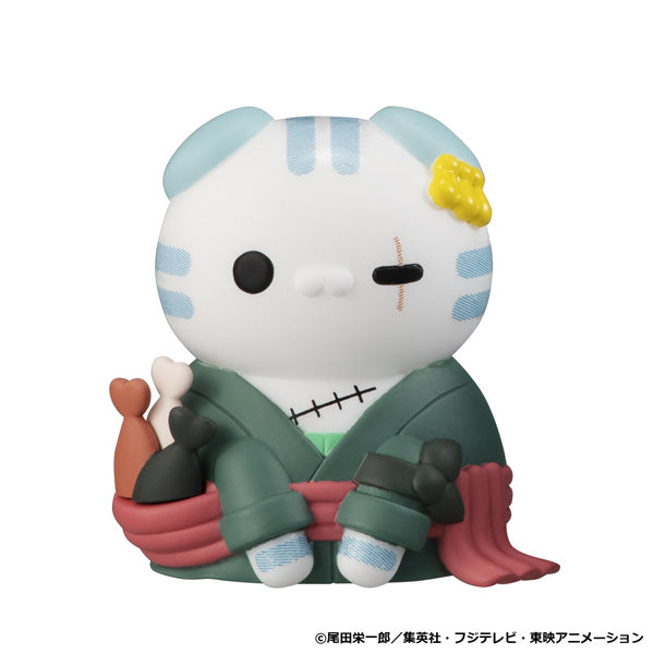 MegaHouse Mega Cat Project One Piece 'Nyan Piece Nyaaan! Kaizokuoh ni Ore wa Narunyan!' (Set of 8) (Figure) (One Piece)