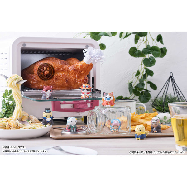 MegaHouse Mega Cat Project One Piece 'Nyan Piece Nyaaan! Kaizokuoh ni Ore wa Narunyan!' (Set of 8) (Figure) (One Piece)