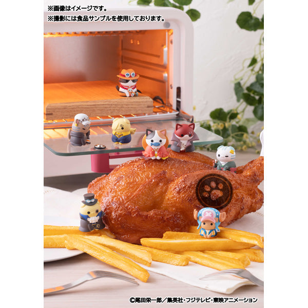 MegaHouse Mega Cat Project One Piece 'Nyan Piece Nyaaan! Kaizokuoh ni Ore wa Narunyan!' (Set of 8) (Figure) (One Piece)