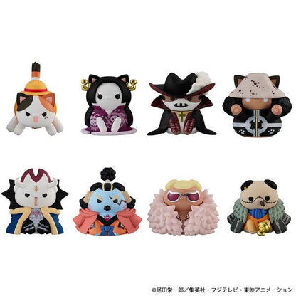 MegaHouse Mega Cat Project One Piece 'Nyan Piece Nyaaan! Luffy and Seven Warlords of the Sea' (Set of 8) (Figure) (One Piece)