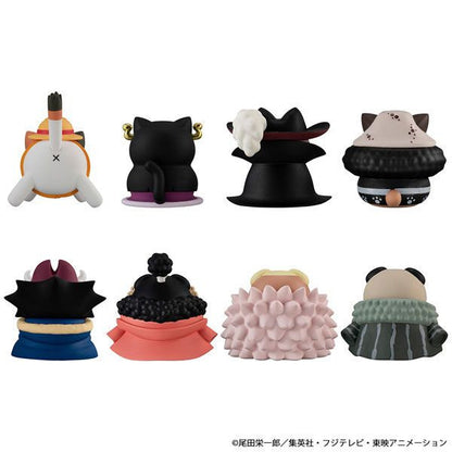 MegaHouse Mega Cat Project One Piece 'Nyan Piece Nyaaan! Luffy and Seven Warlords of the Sea' (Set of 8) (Figure) (One Piece)