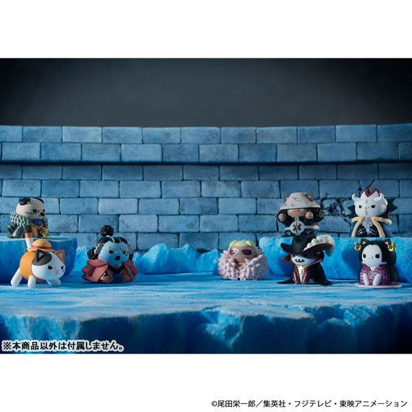MegaHouse Mega Cat Project One Piece 'Nyan Piece Nyaaan! Luffy and Seven Warlords of the Sea' (Set of 8) (Figure) (One Piece)