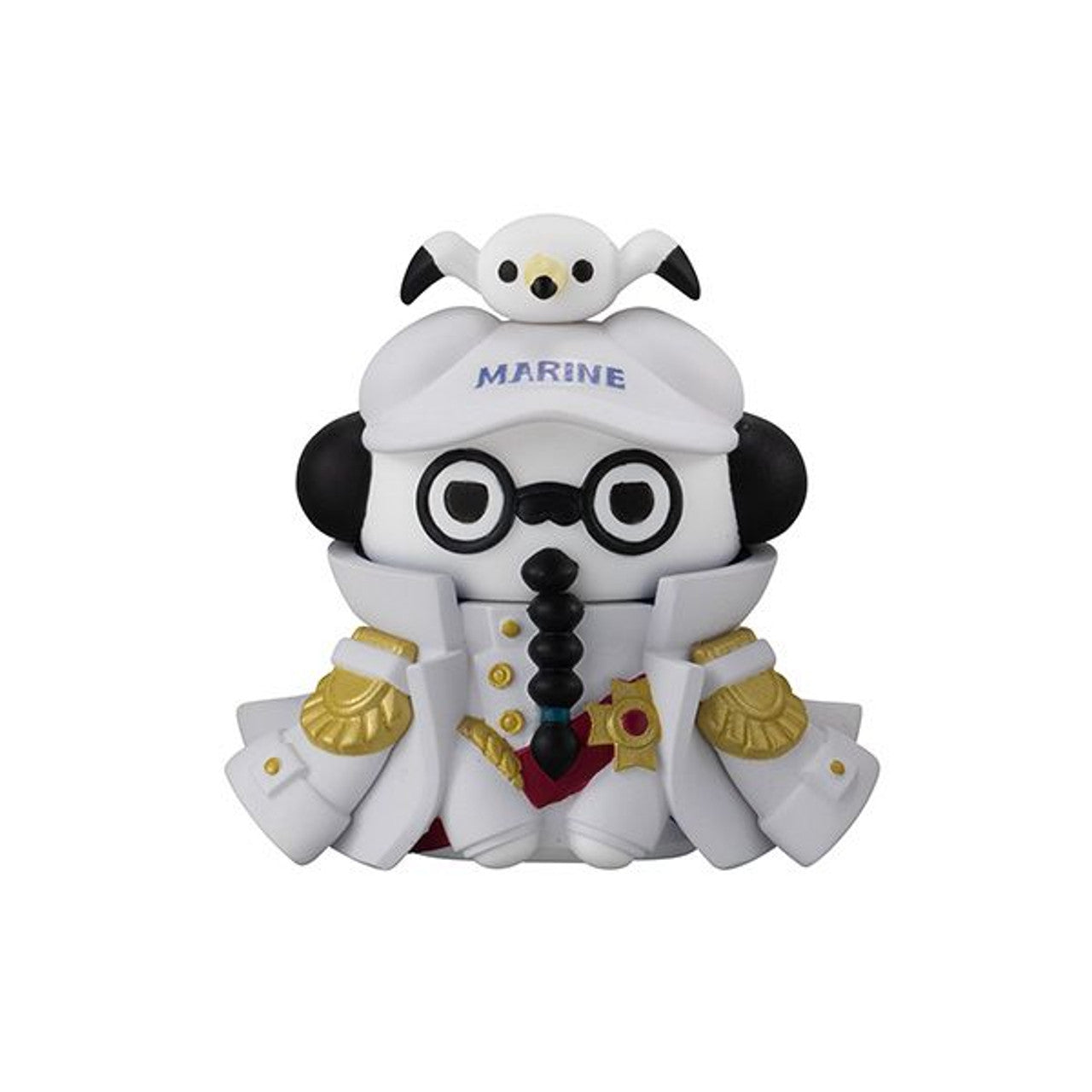 MegaHouse Mega Cat Project One Piece `Nyanpiece Nya-n!` Luffy vs Marine (Set of 8) (One Piece)