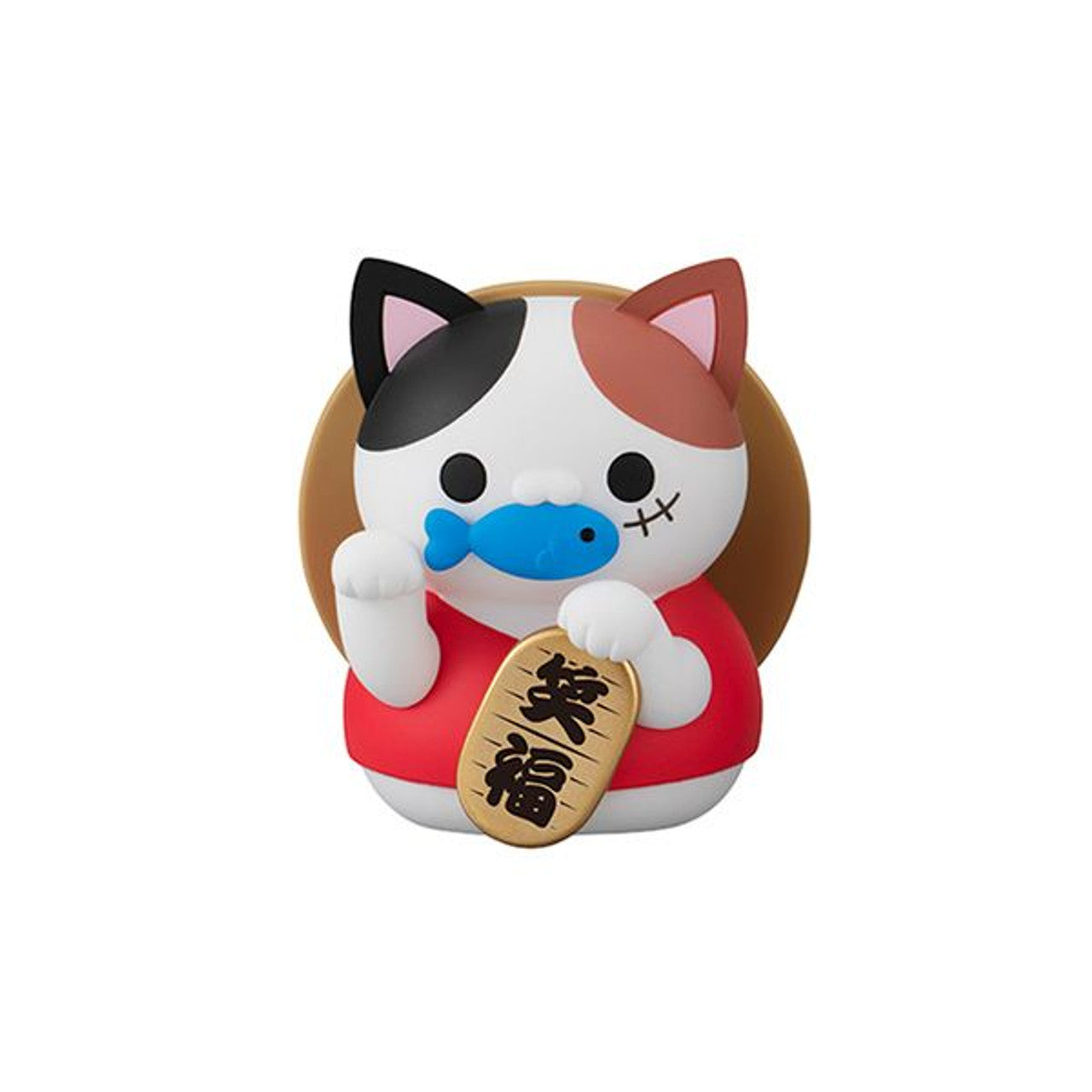 MegaHouse Mega Cat Project One Piece `Nyanpiece Nya-n!` Maneki Neko Fortune Lucky Cat Pirates (Set of 6) (One Piece)