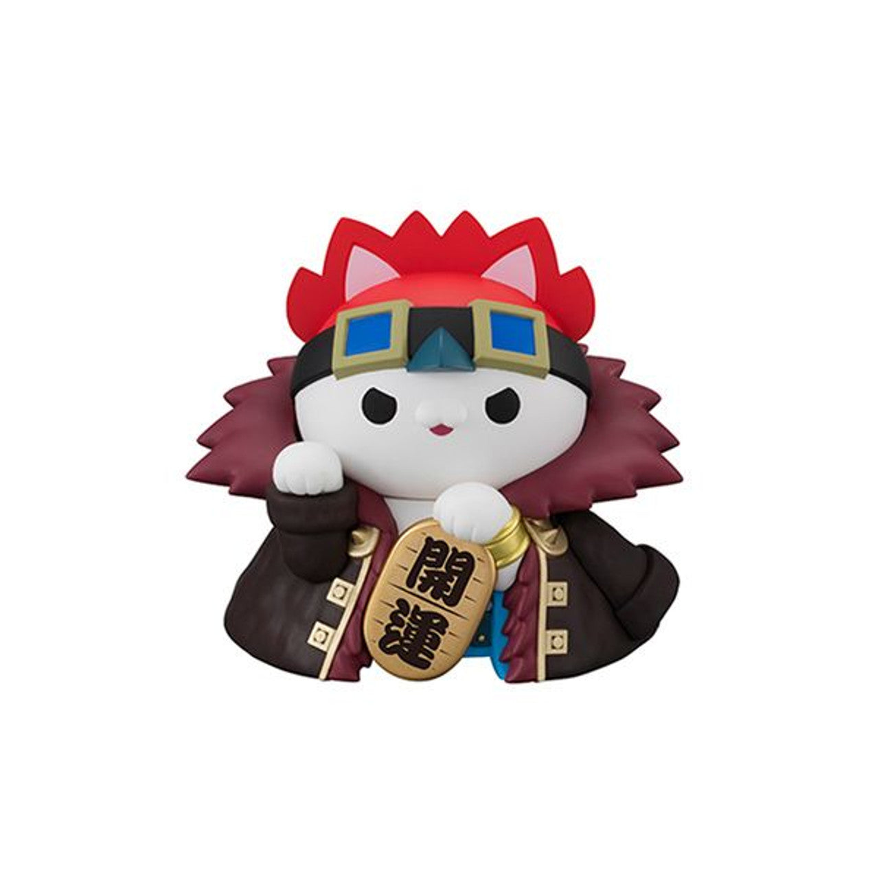 MegaHouse Mega Cat Project One Piece `Nyanpiece Nya-n!` Maneki Neko Fortune Lucky Cat Pirates (Set of 6) (One Piece)