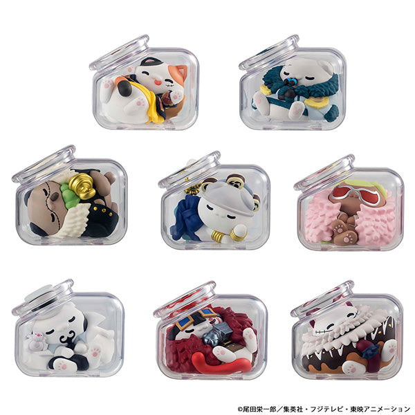 MegaHouse Mega Cat Project One Piece Oyasumi Nyan Piece Nya-n! Rival Ver. (Set of 8) (Figure) (One Piece)