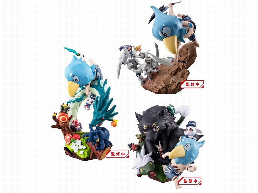 MegaHouse Petitrama EX Shangri-La Frontier VS Monster Diorama Collection (Set of 3) (Shangri-La Frontier)