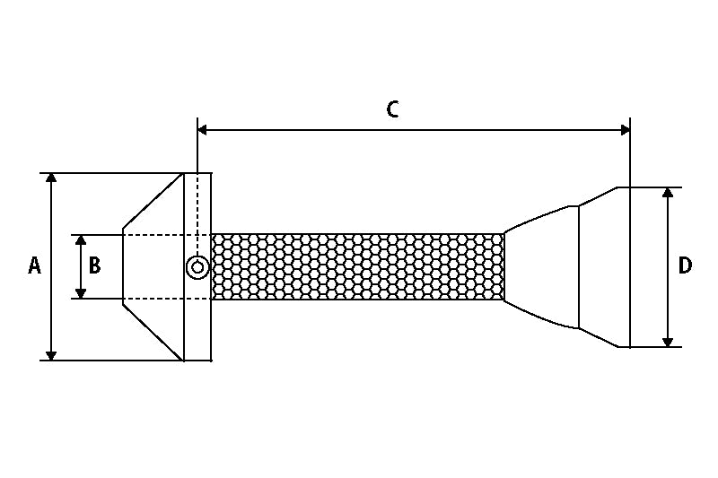 Product Image 2 for Megaphone Exhaust Baffle L