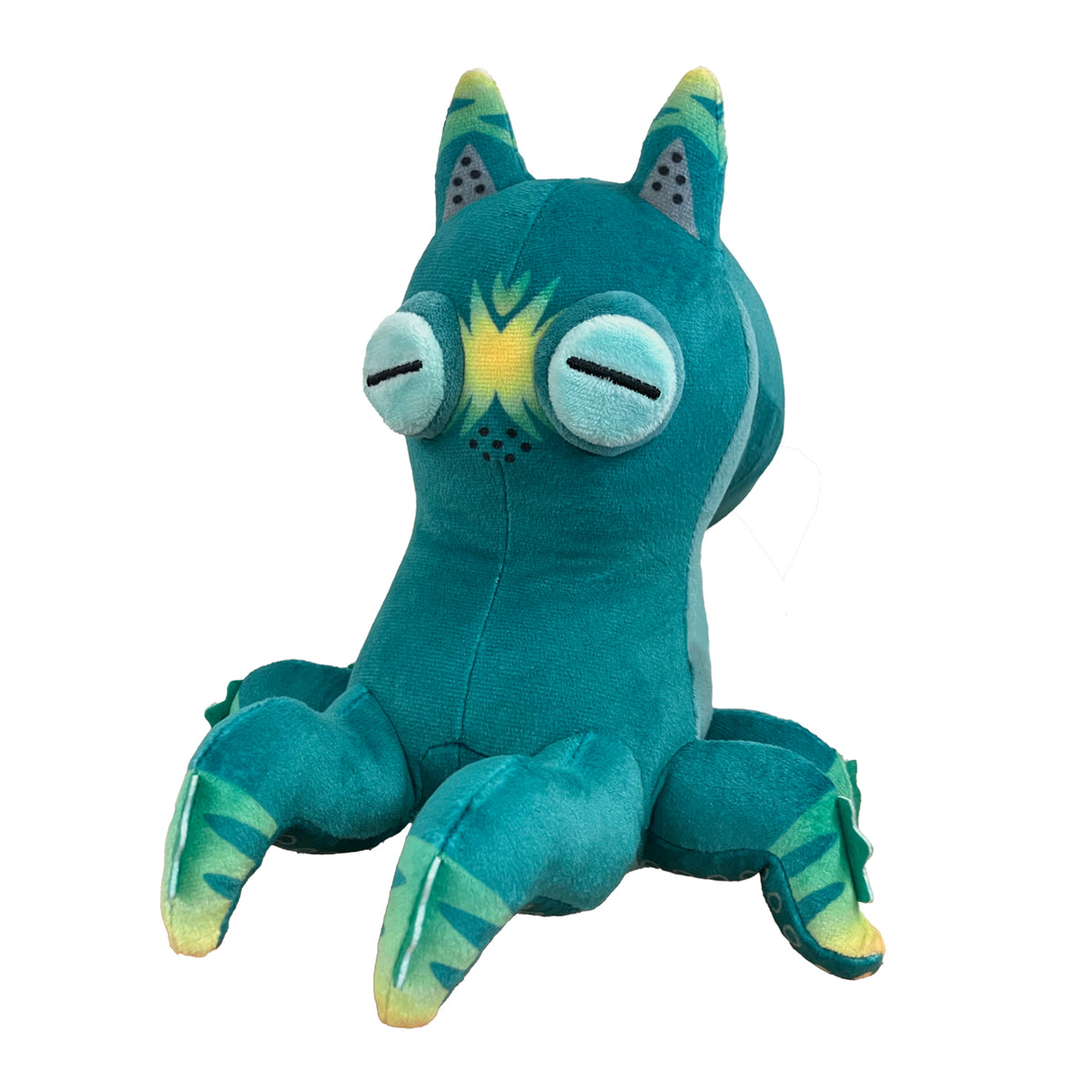 Monster Hunter Wilds Deformed Plush Doll Palico Nu Udra Armor - Capcom