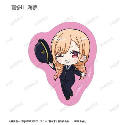 My Dress-Up Darling Season 2 Chibi Character Station Staff ver. Trading Die-Cut Sticker - arma bianca