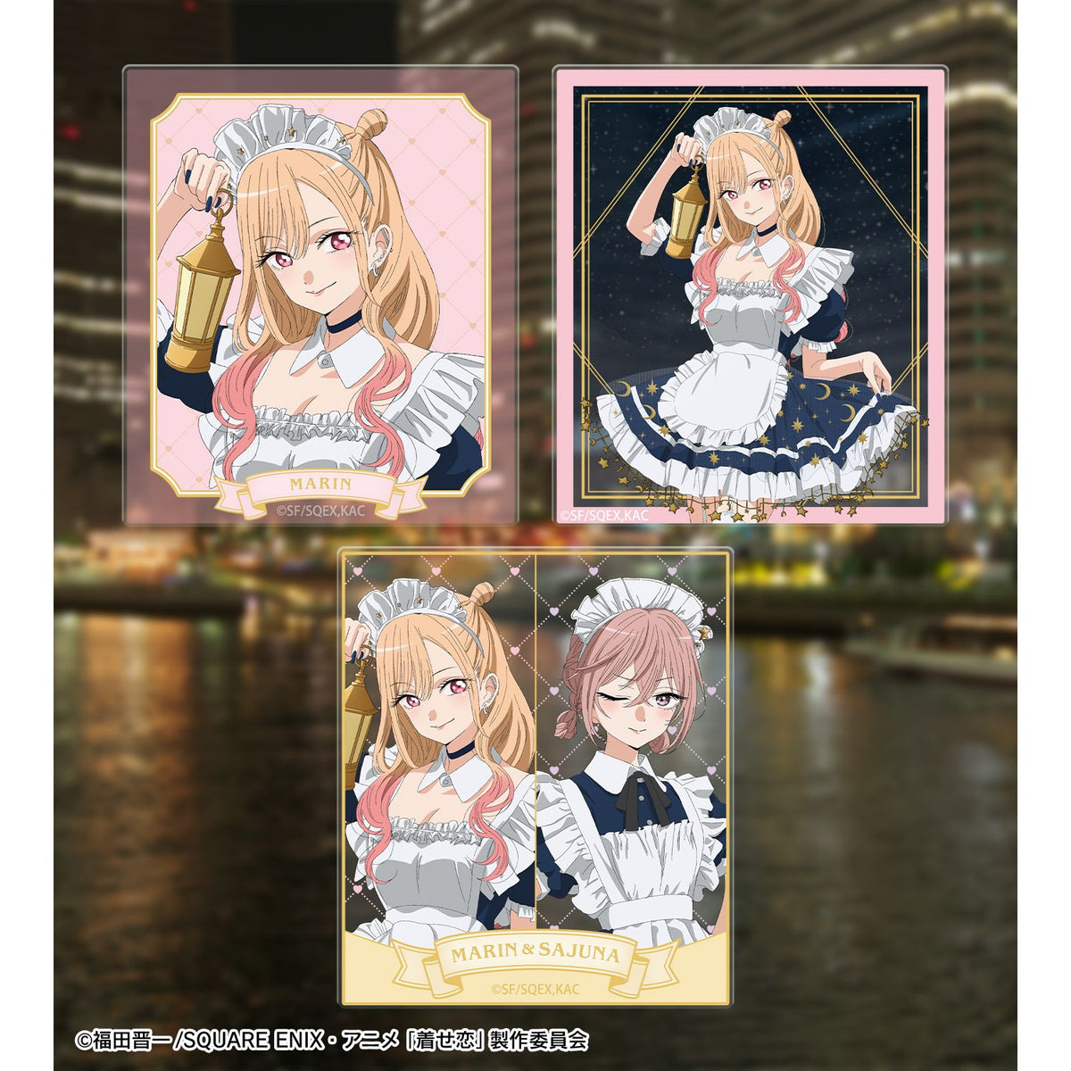 My Dress-Up Darling Season 2 Original Illustration Starry Sky Maid ver. Trading Acrylic Card - arma bianca