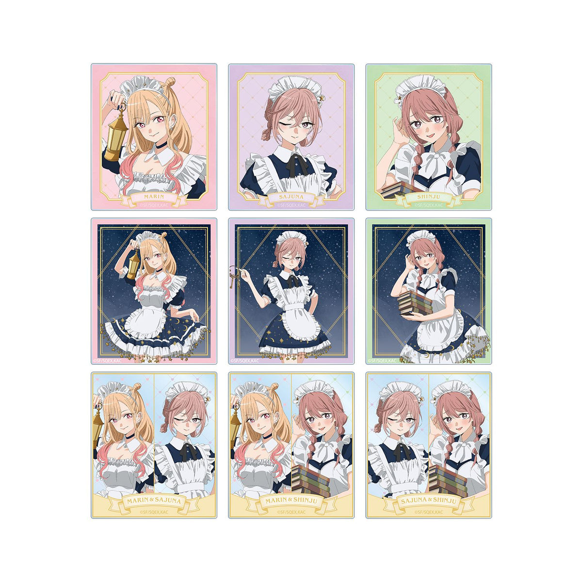 My Dress-Up Darling Season 2 Original Illustration Starry Sky Maid ver. Trading Acrylic Card - arma bianca