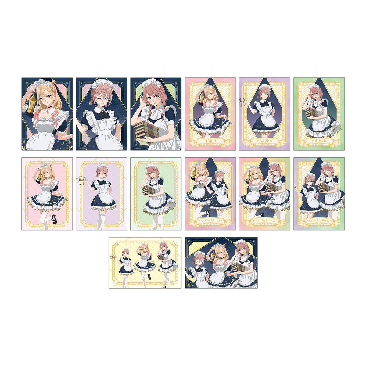 My Dress-Up Darling Season 2 Original Illustration Starry Sky Maid ver. Trading Bromide - arma bianca