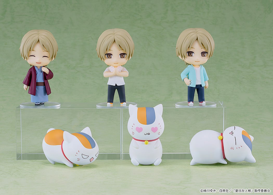 Natsume's Book of Friends Nendoroid Surprise Natsume Yujin-cho: Takashi Natsume & Nyanko Sensei Collection (Set of 6) - Good Smile Company