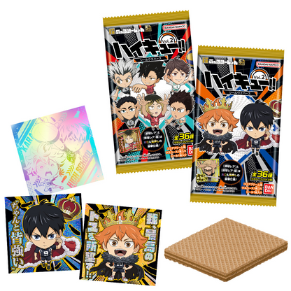 NIFORMATION Haikyu!! Seal Wafer vol.2 (Haikyu!!) - BANDAI Candy