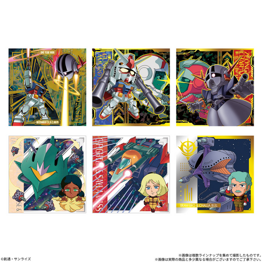 NIFORMATION Mobile Suit Gundam Seal Wafer Vol.6 ~ Cry of Separation ~ (Mobile Suit Gundam) - BANDAI Candy