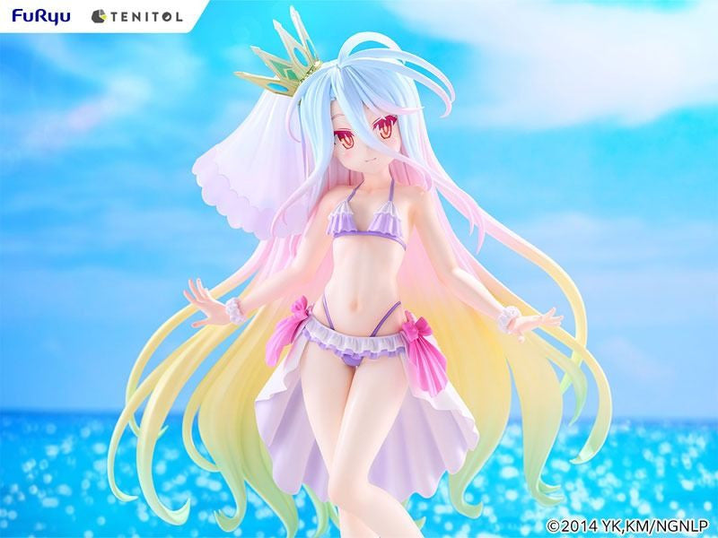 No Game No Life Tenitol Tall Shiro Swimsuit Dress ver. - FuRyu , Tenitol