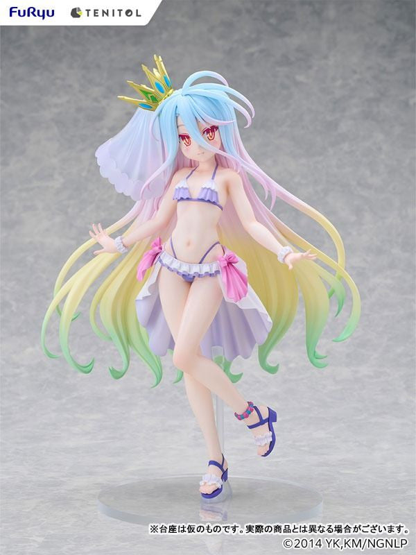 No Game No Life Tenitol Tall Shiro Swimsuit Dress ver. - FuRyu , Tenitol