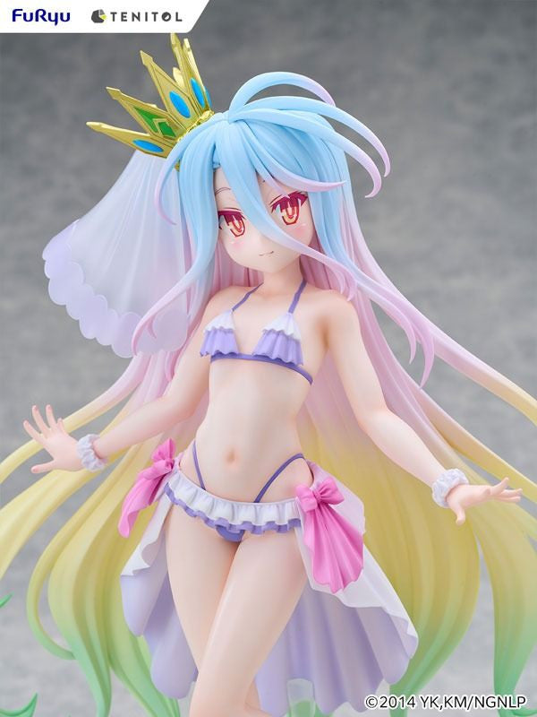No Game No Life Tenitol Tall Shiro Swimsuit Dress ver. - FuRyu , Tenitol