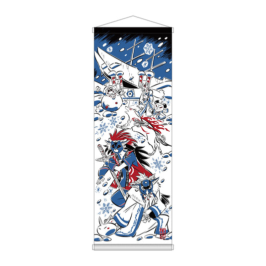 Okami 20th Anniversary Reprint Art Wall Scroll Winter - Capcom