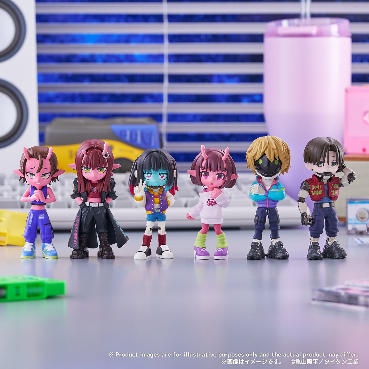 PalVerse Milky Subway: The Galactic Limited Express (Set of 6) - Bushiroad Creative