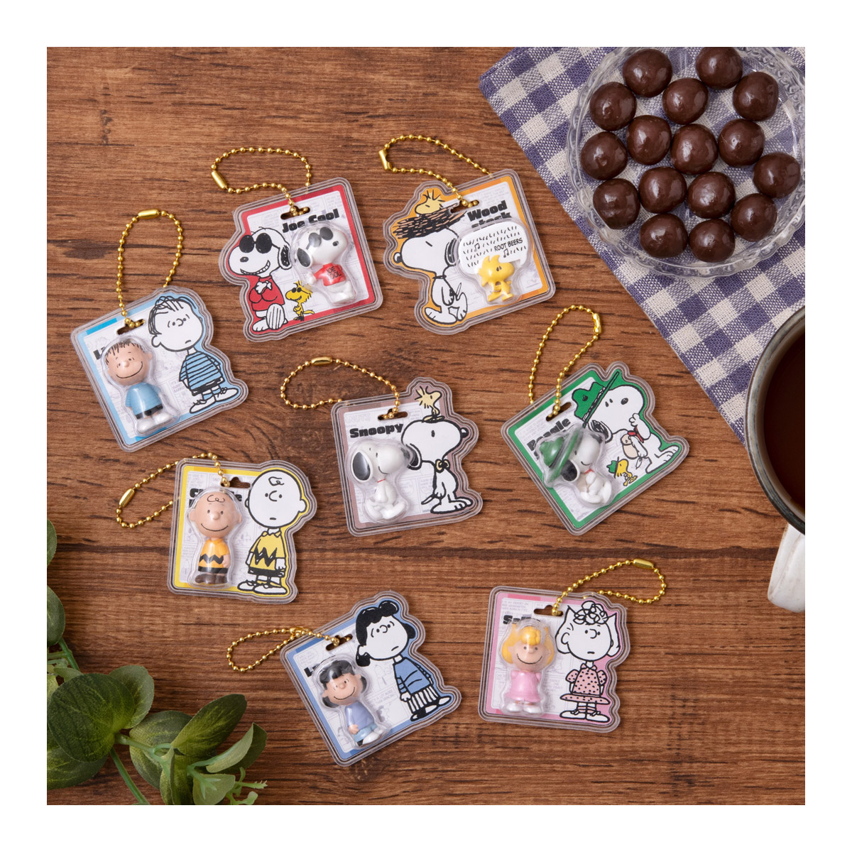 PEANUTS -SNOOPY- Package Charm & Choco Bolo (SNOOPY) - BANDAI Candy