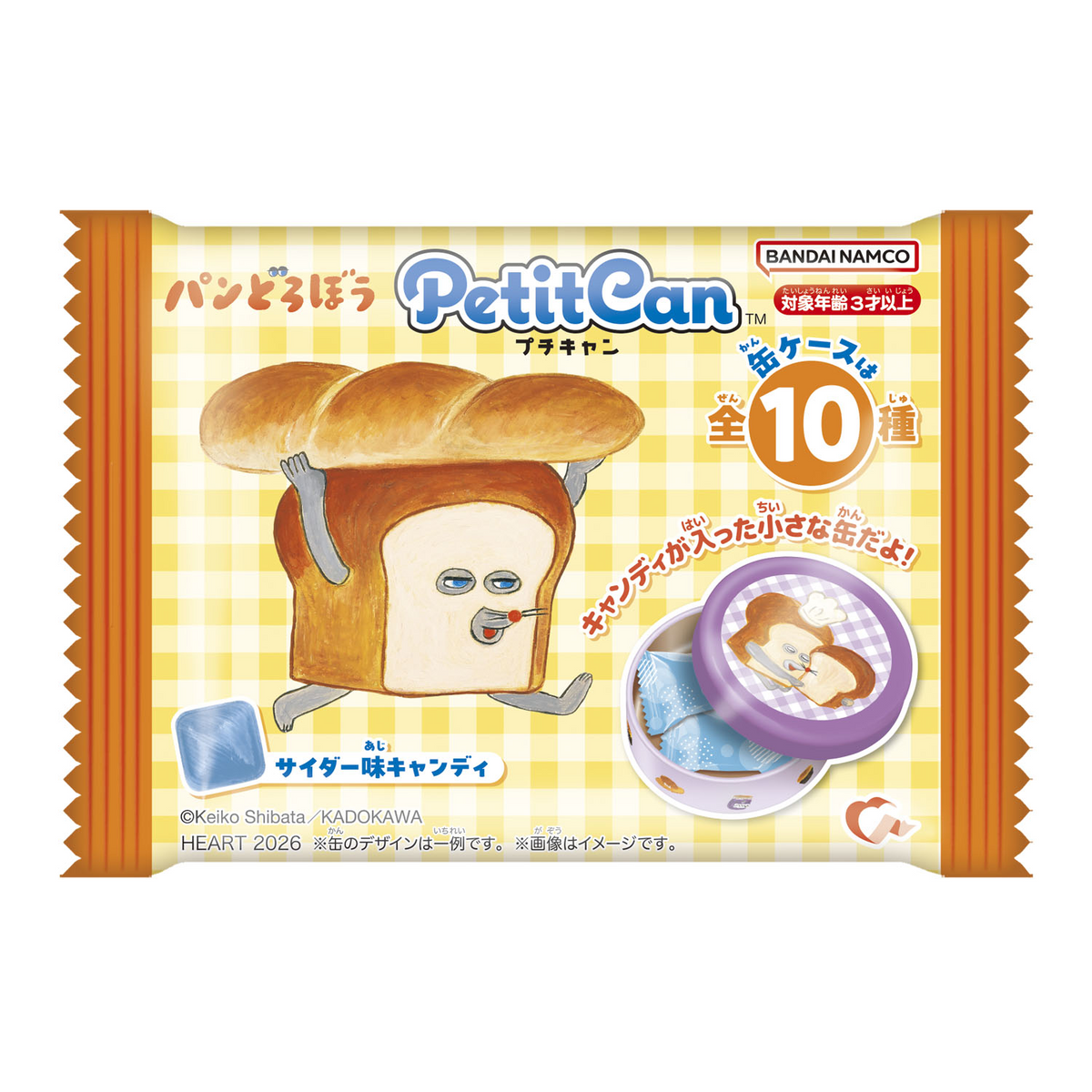 PetitCan Pan Dorobou - Heart