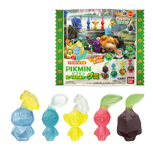 Pikmin Edible Gummies - BANDAI Candy